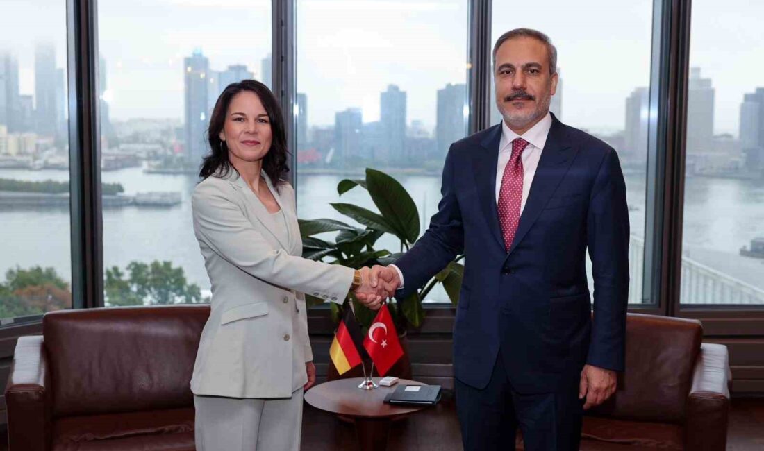 Dışişleri Bakanı Hakan Fidan, ABD’de Almanya Dışişleri Bakanı Annalena Baerbock