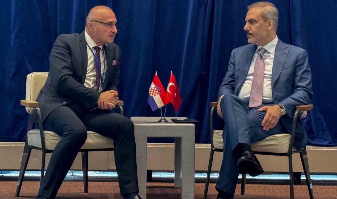 Dışişleri Bakanı Hakan Fidan, New York temasları çerçevesinde Hırvatistan Dışişleri