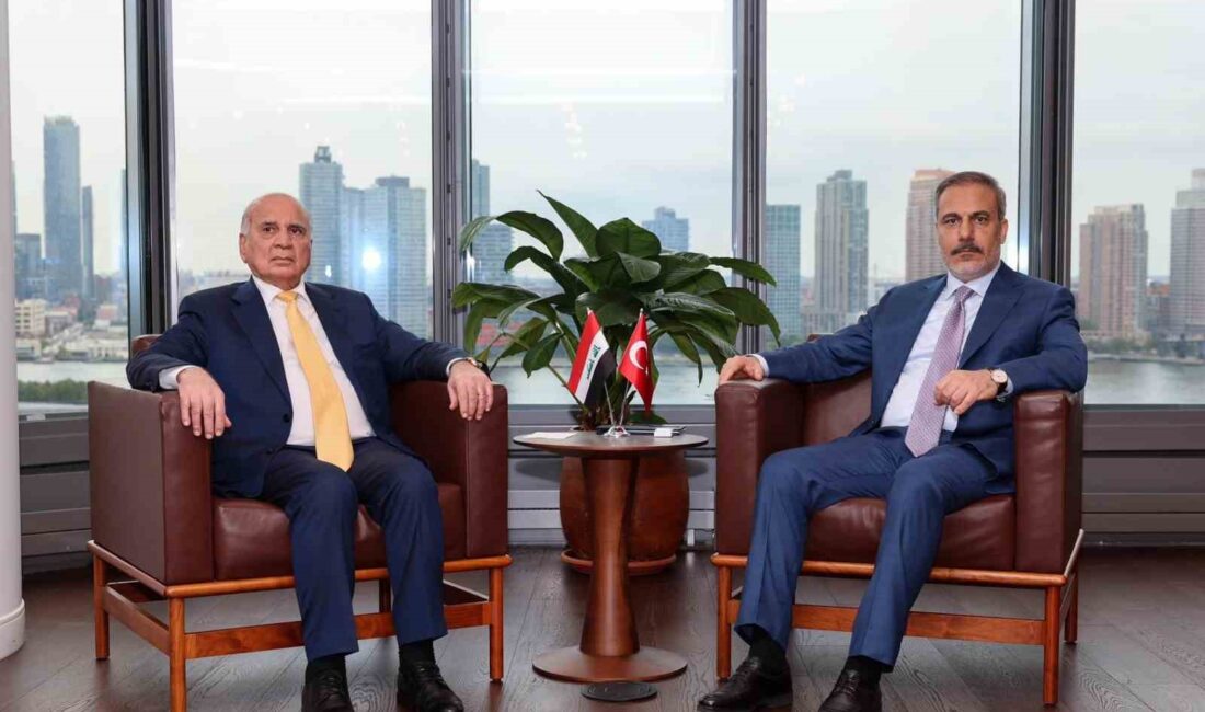 Dışişleri Bakanı Hakan Fidan, New York’taki Türkevi’nde Irak Başbakan Yardımcısı