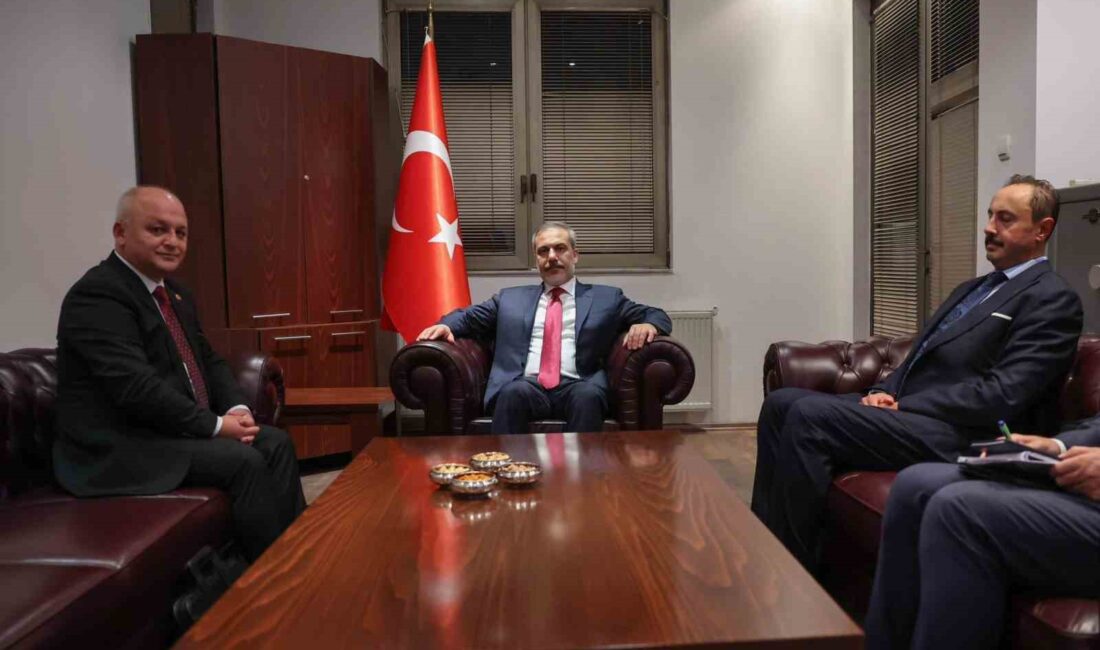 Dışişleri Bakanı Fidan, Kuzey Makedonya Türk Demokratik Partisi Genel Başkanı ve Milletvekili İlyas’ı kabul etti Dışişleri Bakanı Hakan Fidan, temaslarda bulunmak üzere geldiği Üsküp’te Kuzey