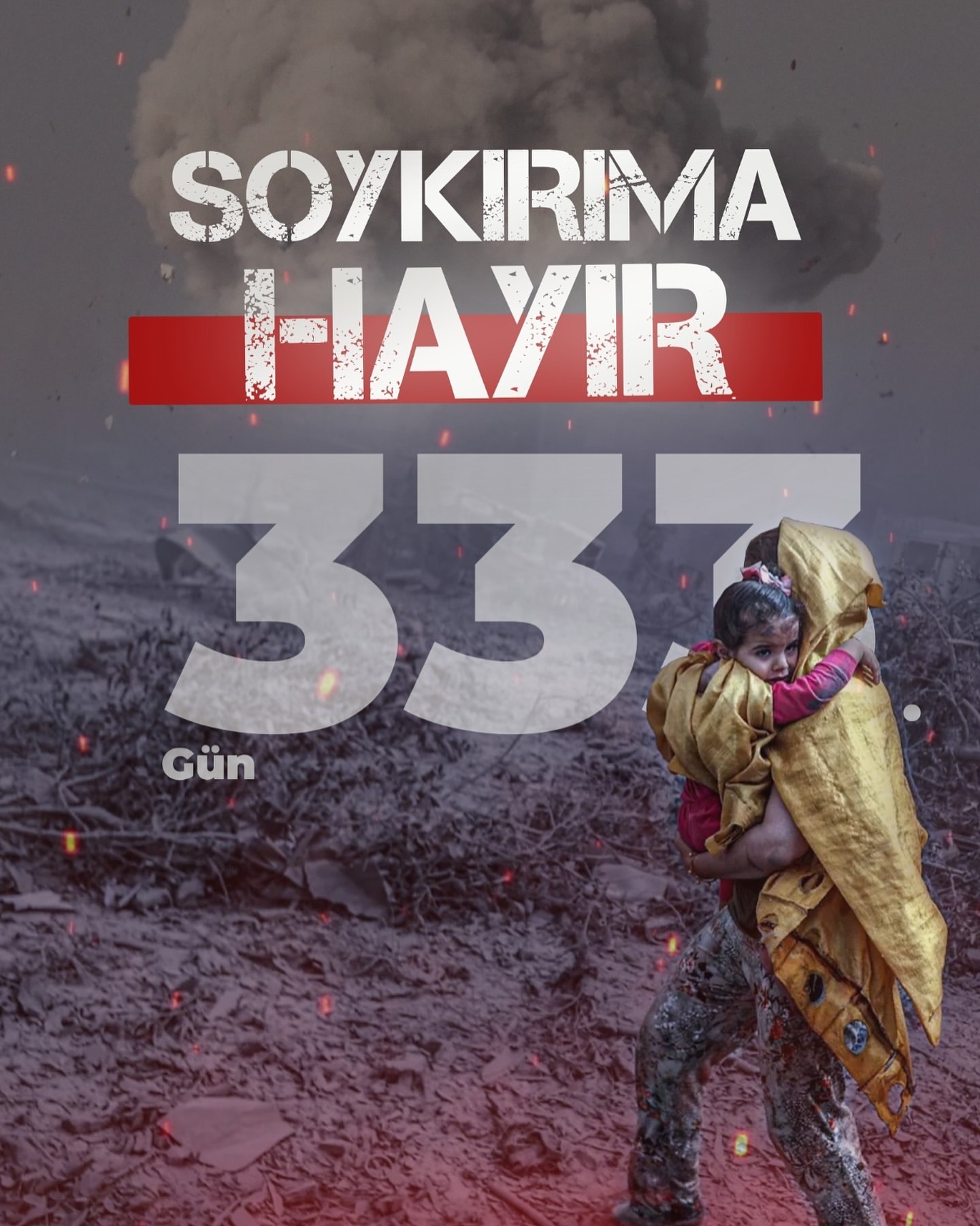 İsrail, 333 gündür bilinçli olarak sivil halka yönelik saldırılar düzenliyor.