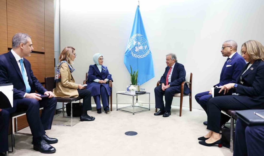 Cumhurbaşkanı Recep Tayyip Erdoğan’ın eşi Emine Erdoğan, Birleşmiş Milletler (BM)