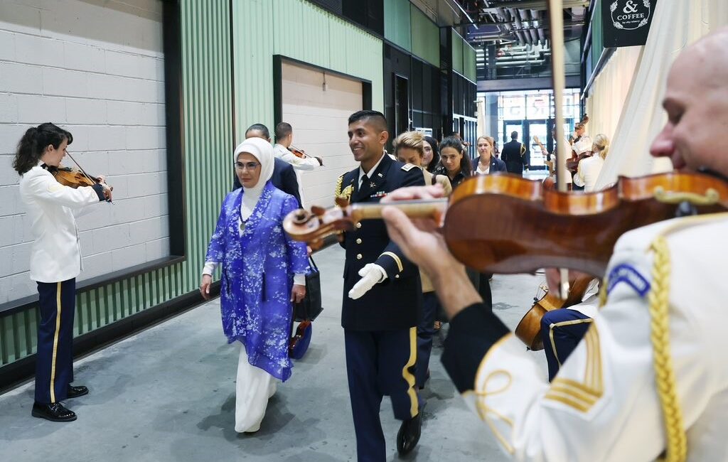 Cumhurbaşkanı Recep Tayyip Erdoğan’ın eşi Emine Erdoğan, New York’ta lider