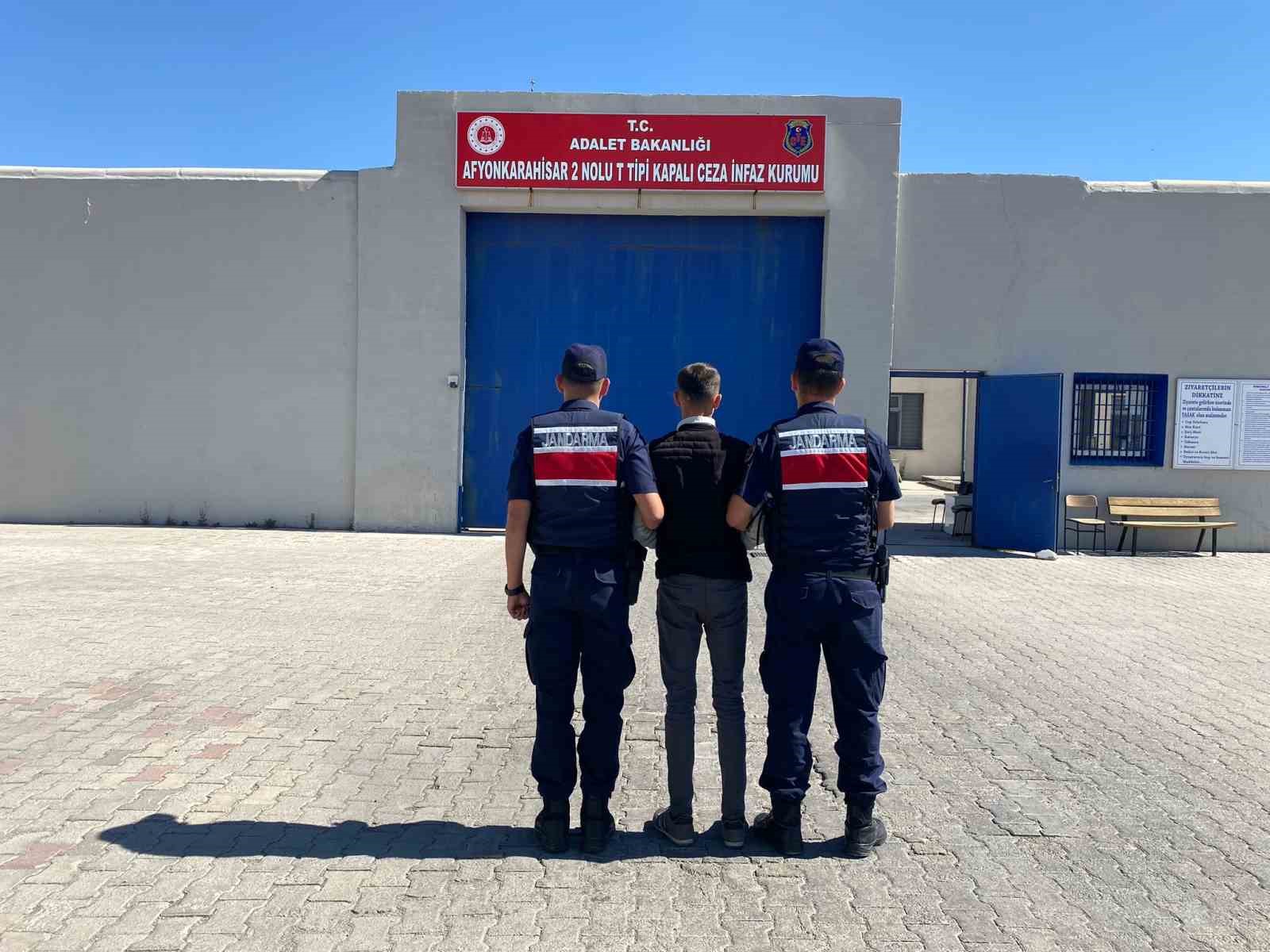 Afyonkarahisar’da hırsızlık suçundan 3 yıl 2 ay hapis cezası ile