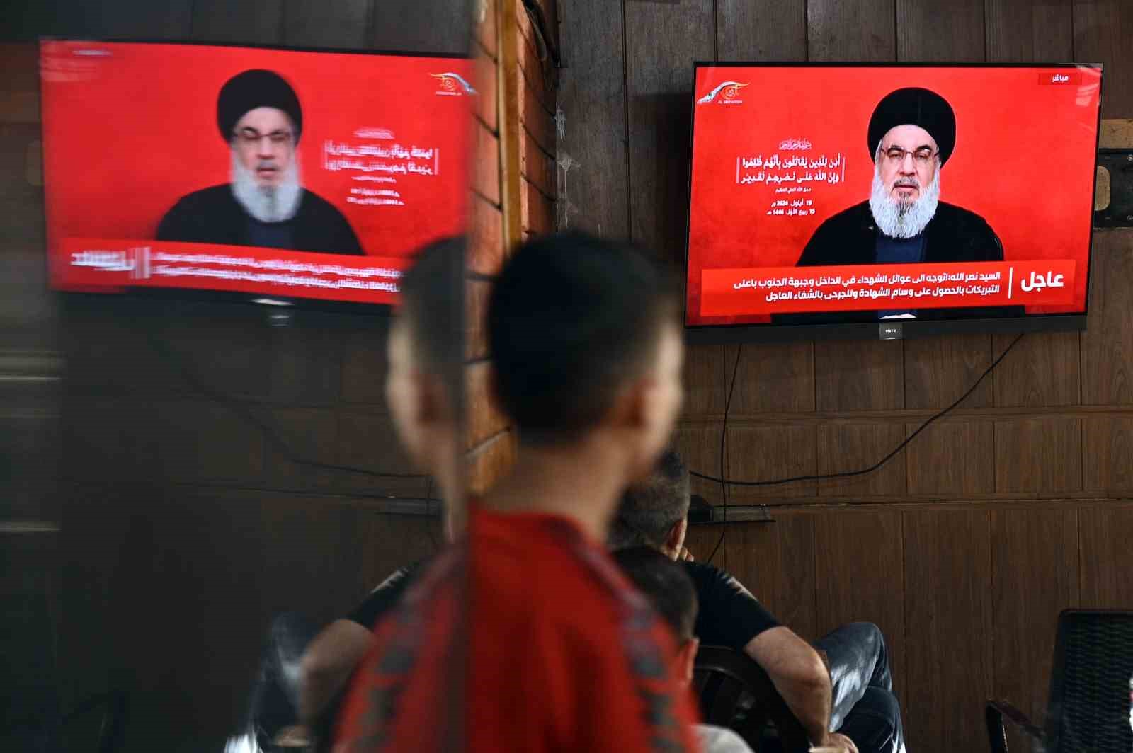 Hizbullah lideri Hasan Nasrallah, Hizbullah mensuplarının kullandığı telsizlerin patlatılmasının ardından