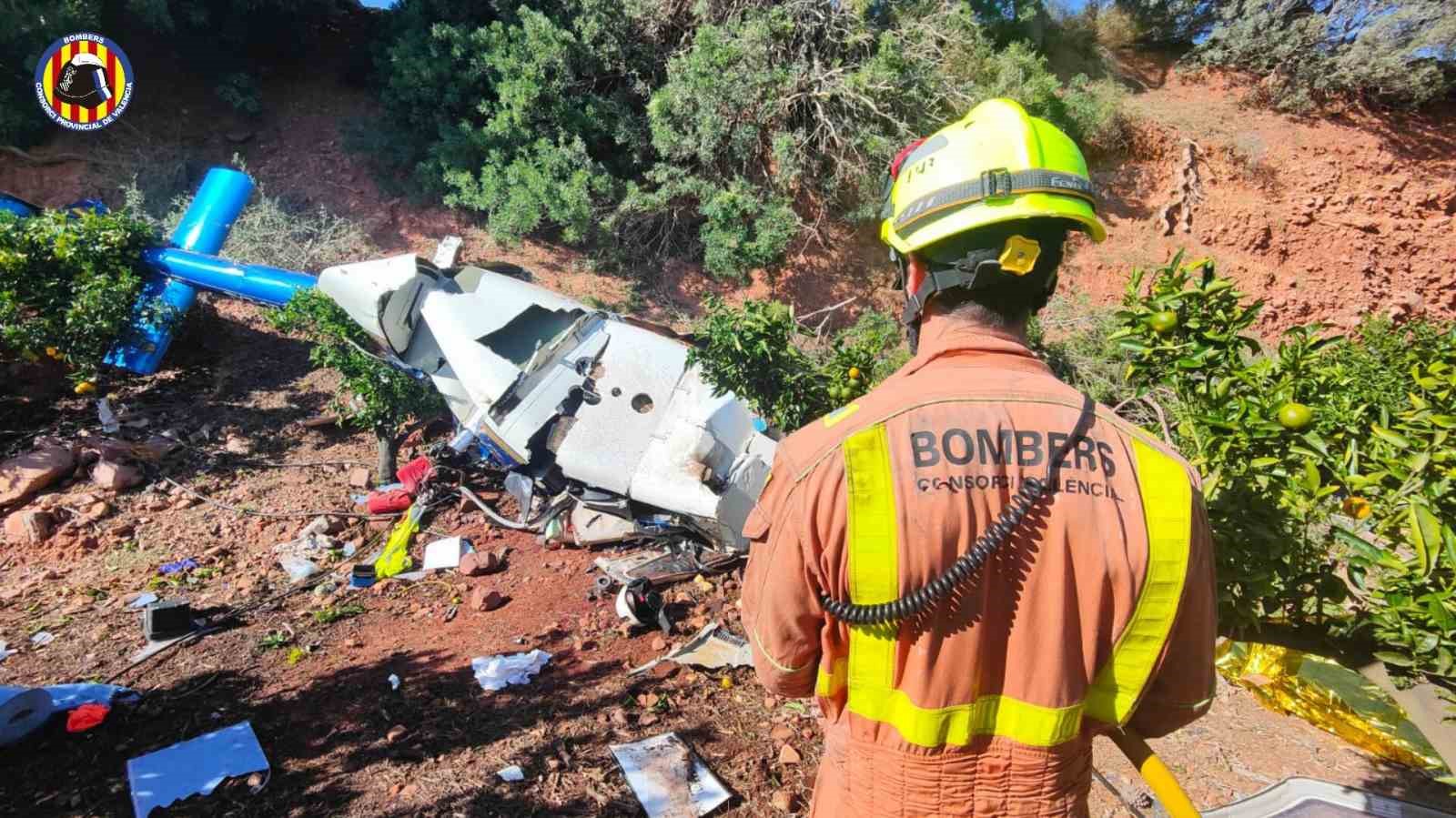 İspanya’nın doğusundaki Valencia bölgesinde dün sabah saatlerinde bir helikopterin yüksek