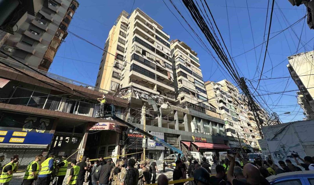 İsrail ordusu, Lübnan’ın başkenti Beyrut’un güneyine düzenlediği hava saldırısında Hizbullah