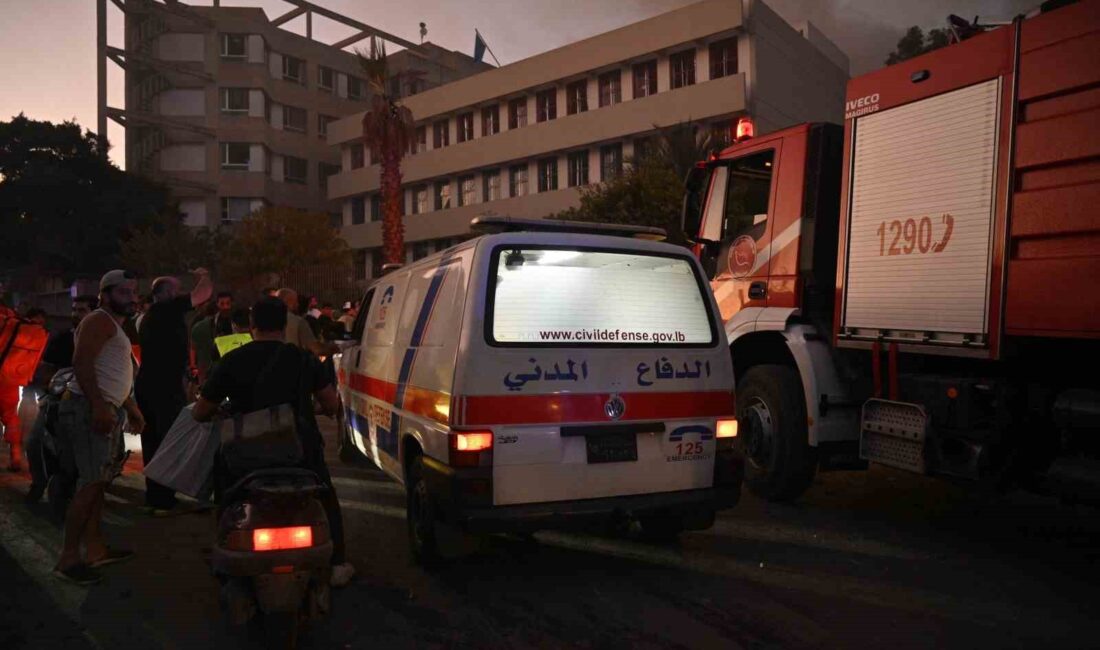 İSRAİL’İN BEYRUT SALDIRISINDA 2 KİŞİ HAYATINI KAYBETTİ