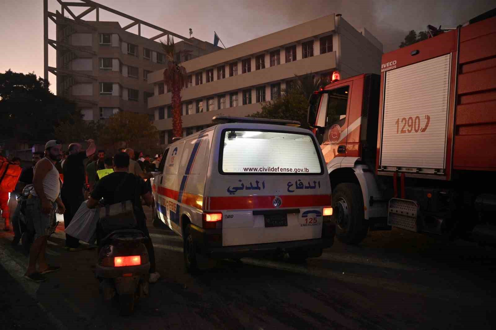 İSRAİL’İN BEYRUT SALDIRISINDA 2 KİŞİ HAYATINI KAYBETTİ