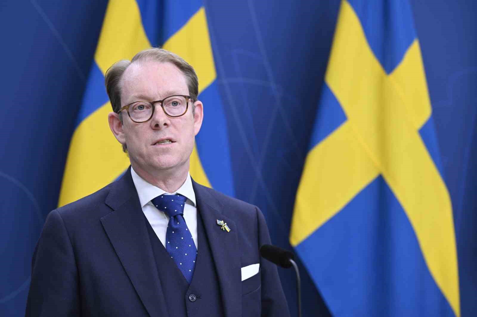 İsveç Dışişleri Bakanı Tobias Billström, gelecek hafta görevinden istifa edeceğini
