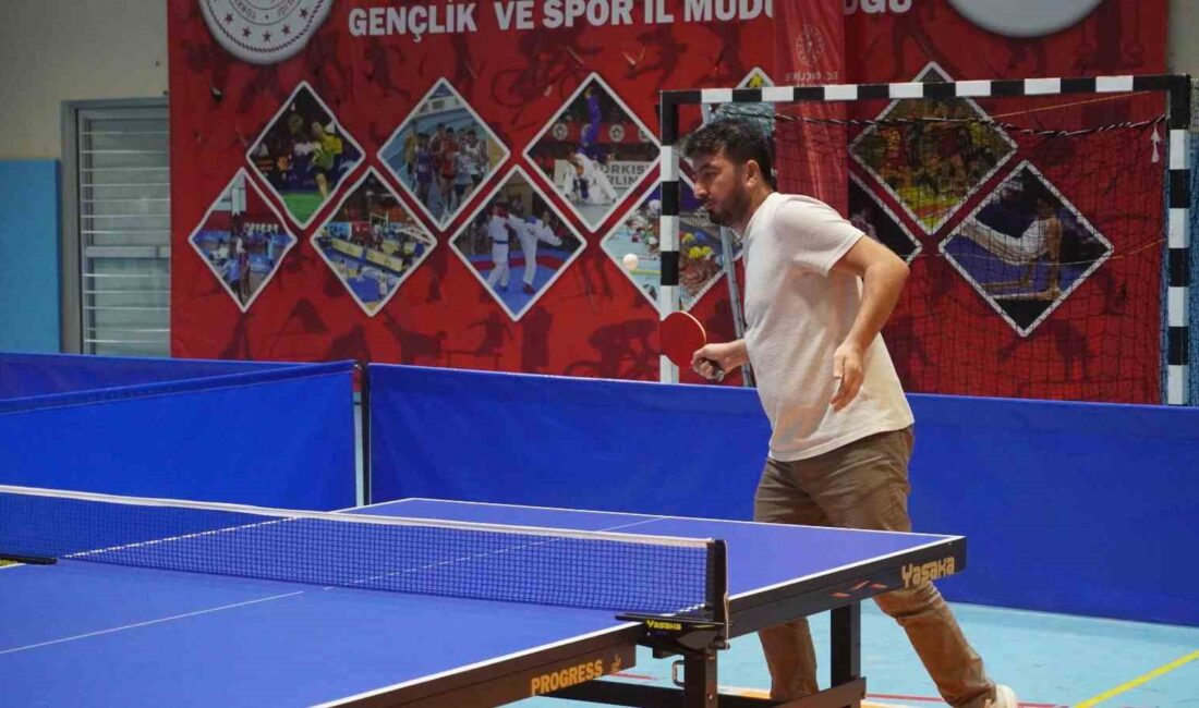 KAMU SPOR OYUNLARI İL BİRİNCİLİĞİ MASA TENİSİ MÜSABAKALARI, ÇİĞİLTEPE SPOR