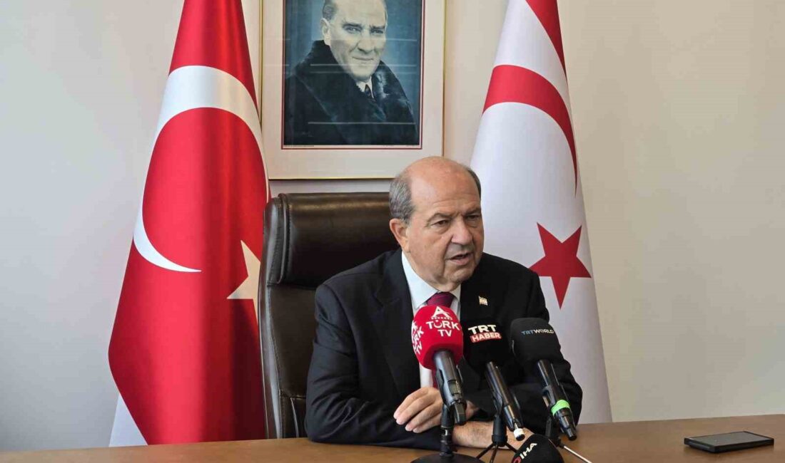 Kuzey Kıbrıs Türk Cumhuriyeti (KKTC) Cumhurbaşkanı Ersin Tatar, New York’taki