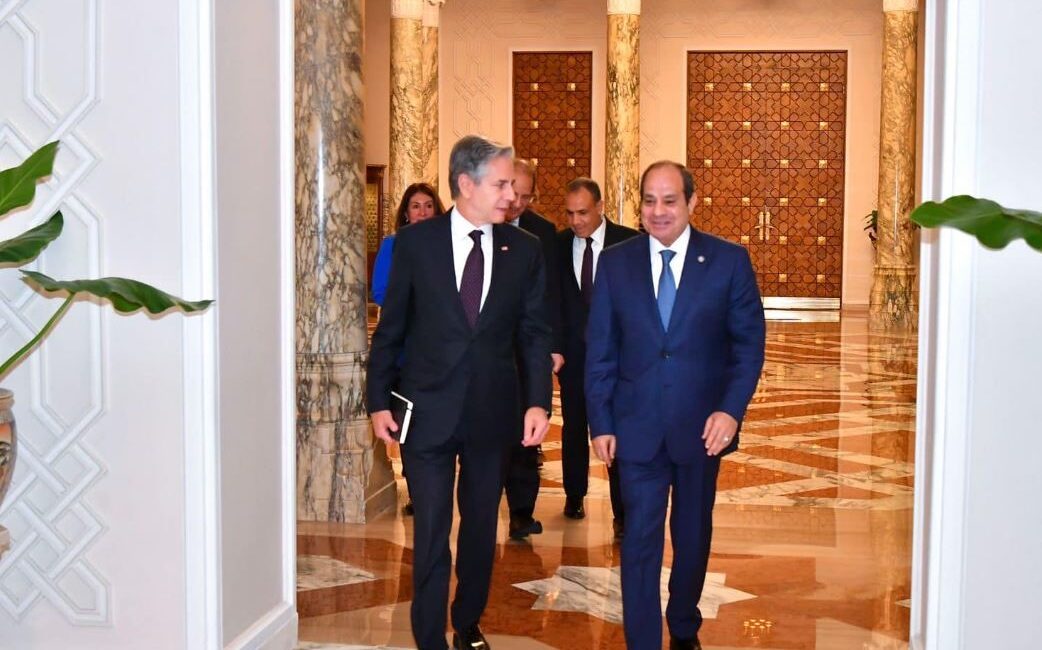 ABD Dışişleri Bakanı Antony Blinken, Kahire temasları kapsamında Mısır Cumhurbaşkanı