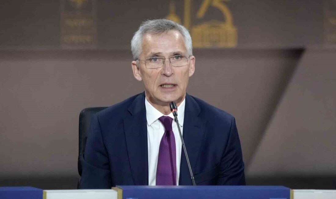NATO Genel Sekreteri Jens Stoltenberg, görev süresinin sona ermesi dolayısıyla
