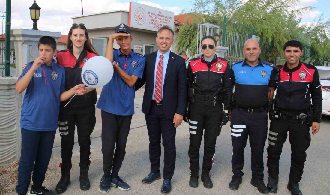 Afyonkarahisar İl Emniyet Müdürlüğüne bağlı ekipler kentteki bir rehabilitasyon merkezinde