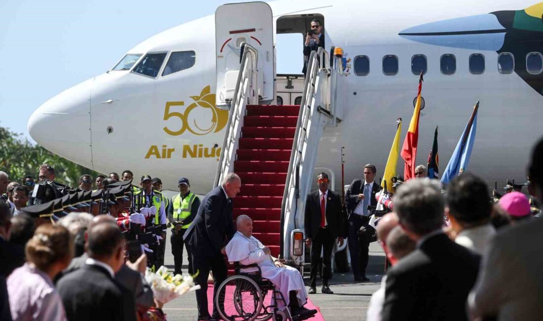 Katoliklerin ruhani lideri Papa Francis, Asya Pasifik bölgesinde gerçekleştirdiği turun