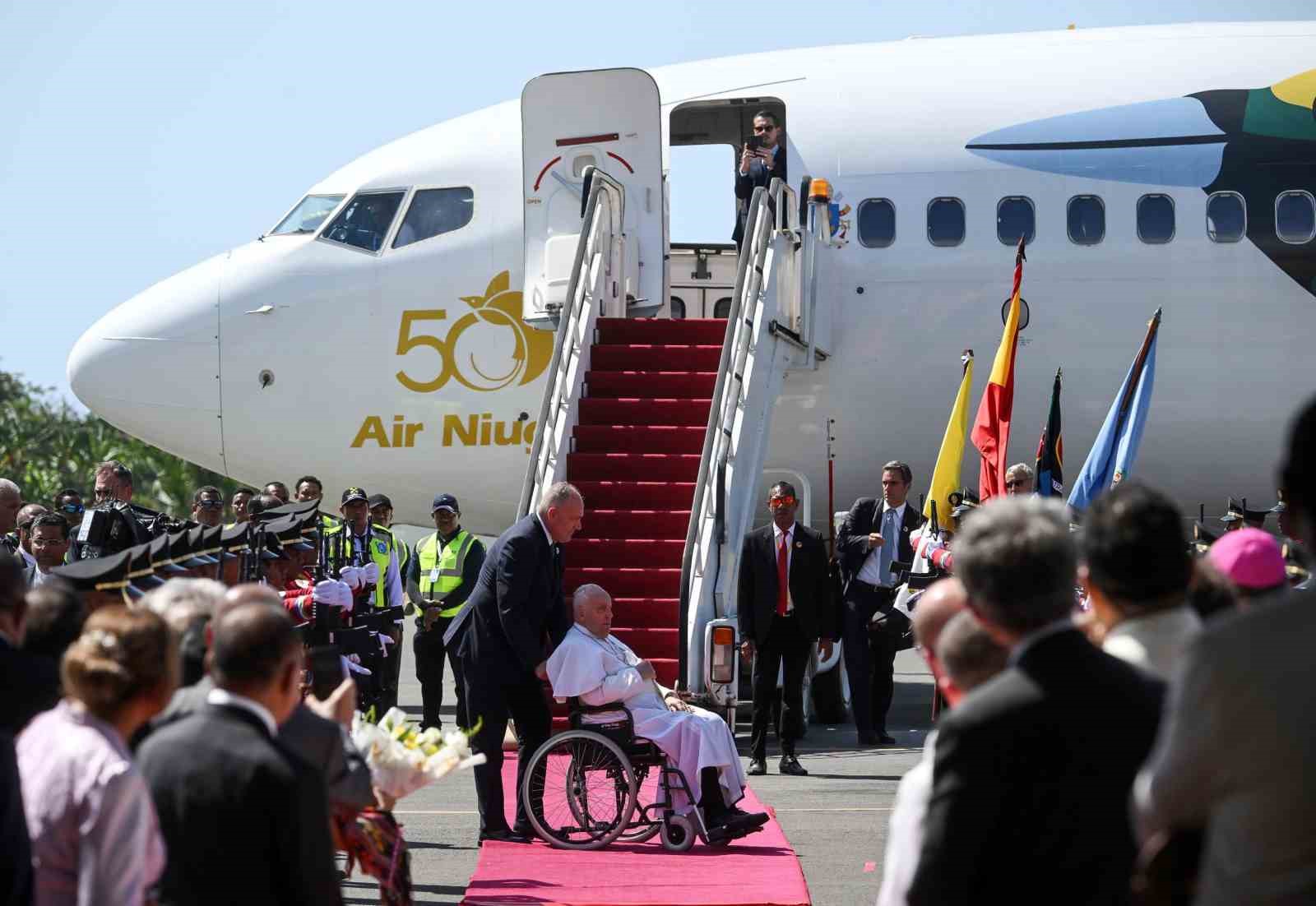 Katoliklerin ruhani lideri Papa Francis, Asya Pasifik bölgesinde gerçekleştirdiği turun