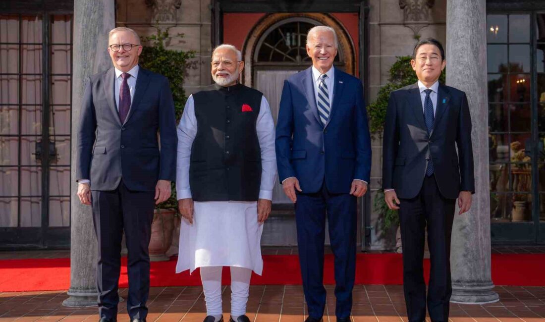 Dörtlü Güvenlik Diyaloğu (QUAD) ülkeleri ABD, Japonya, Avustralya ve Hindistan’ın