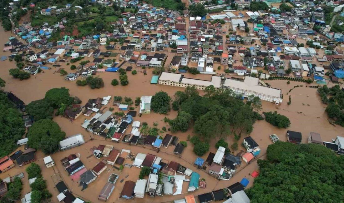 Tayland’da son haftalarda etkili olan şiddetli muson yağışları ve Yagi