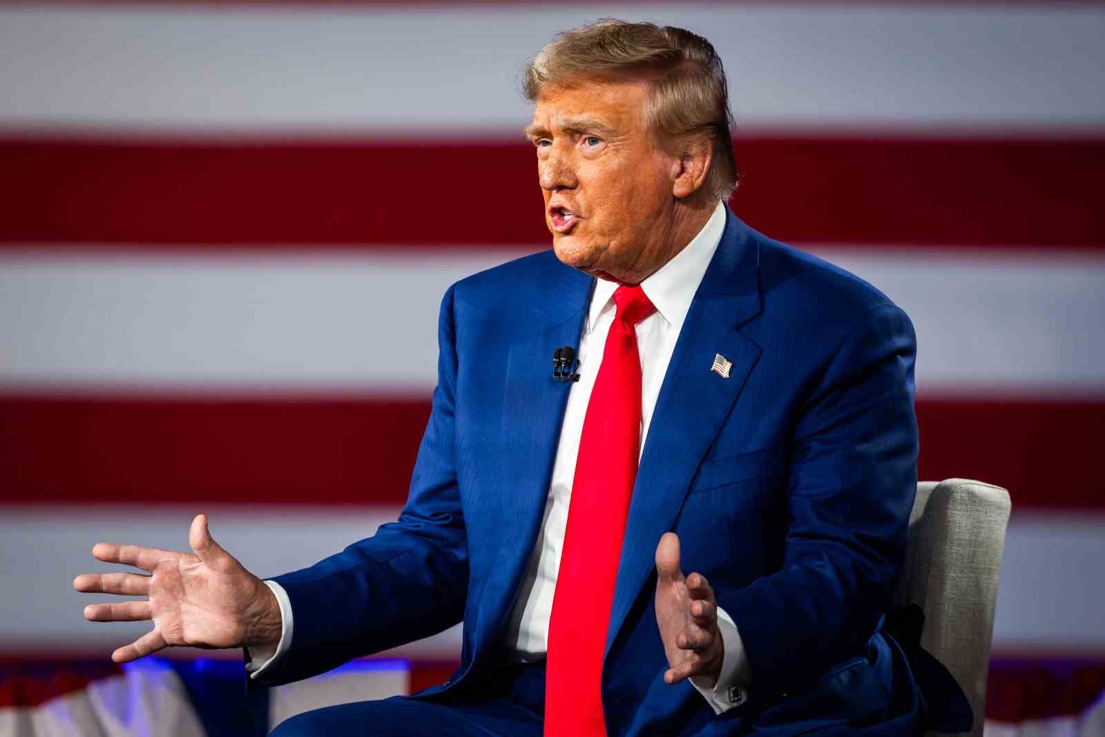 Eski ABD Başkanı ve Cumhuriyetçi Parti’nin başkan adayı Donald Trump,
