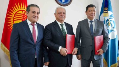 Kırgızistan’ın başkenti Bişkek’te, Türk şirket OJSC Orta Asya Yatırım Holding