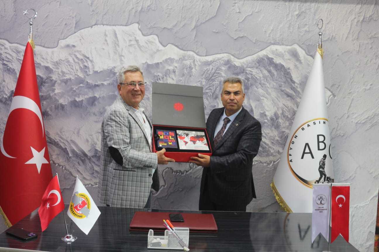 Cumhurbaşkanlığı İletişim Başkanlığı Afyonkarahisar Bölge Müdürü Uğur Ülgen ABC ziyaretinde