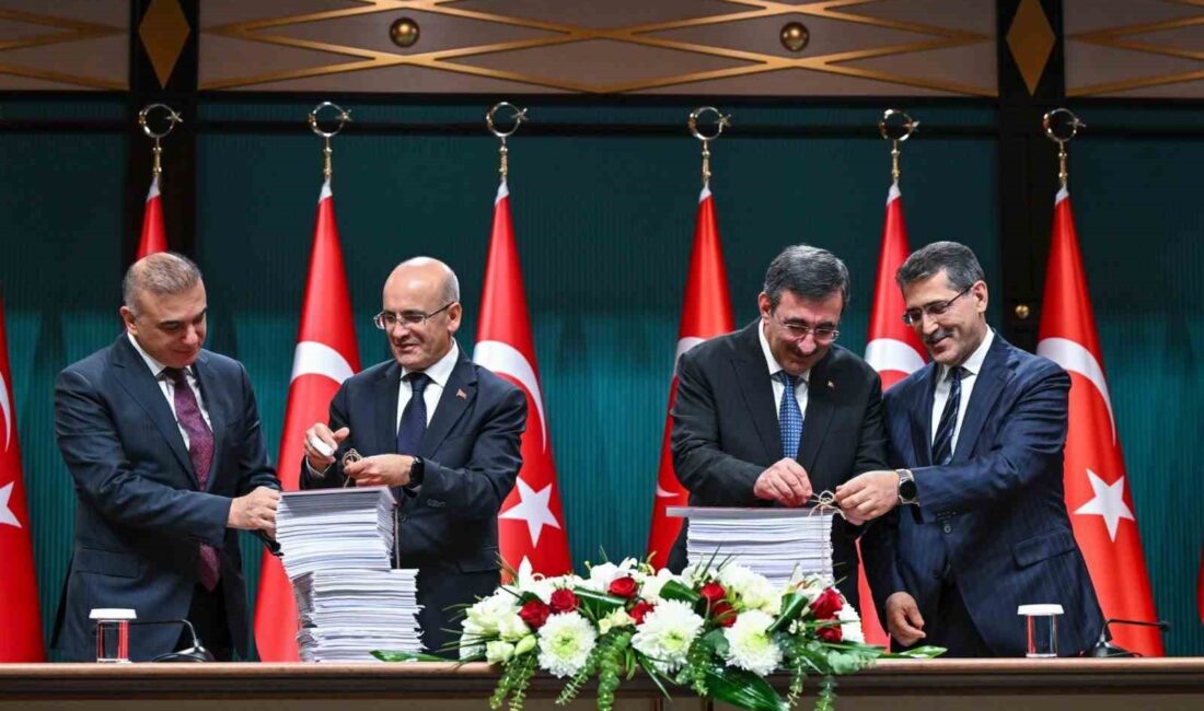 Cumhurbaşkanı Yardımcısı Cevdet Yılmaz, “2025 yılı Merkezi Yönetim Bütçesinde bütçe