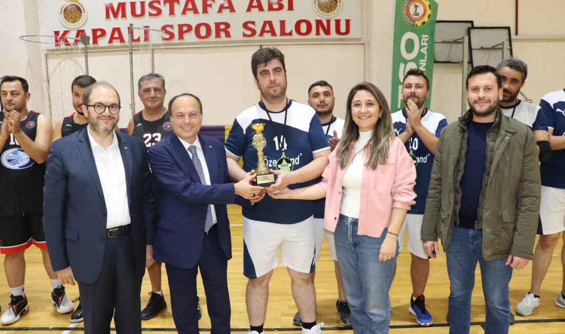 ATSO Spor Oyunları basketbol müsabakaları final maçı oynandı. Afyonkarahisar Barosu,