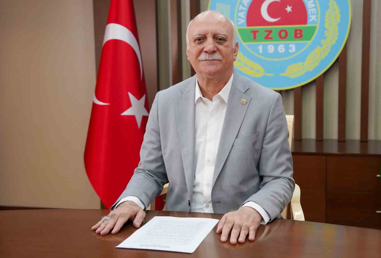 Türkiye Ziraat Odaları Birliği (TZOB) Genel Başkanı Şemsi Bayraktar, “Kırsal