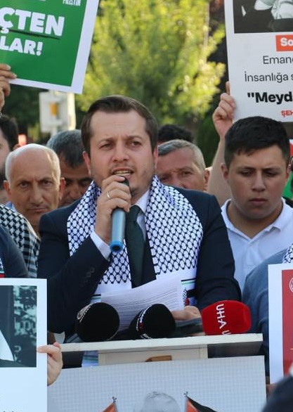   İsrail’in ancak güçten anlayacağını belirten Saadet Partisi Afyonkarahisar İl