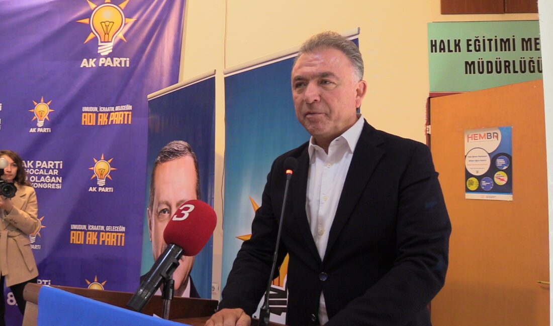 AK Parti Hocalar ilçe başkanlığı kongresine katılan AK Parti Merkez