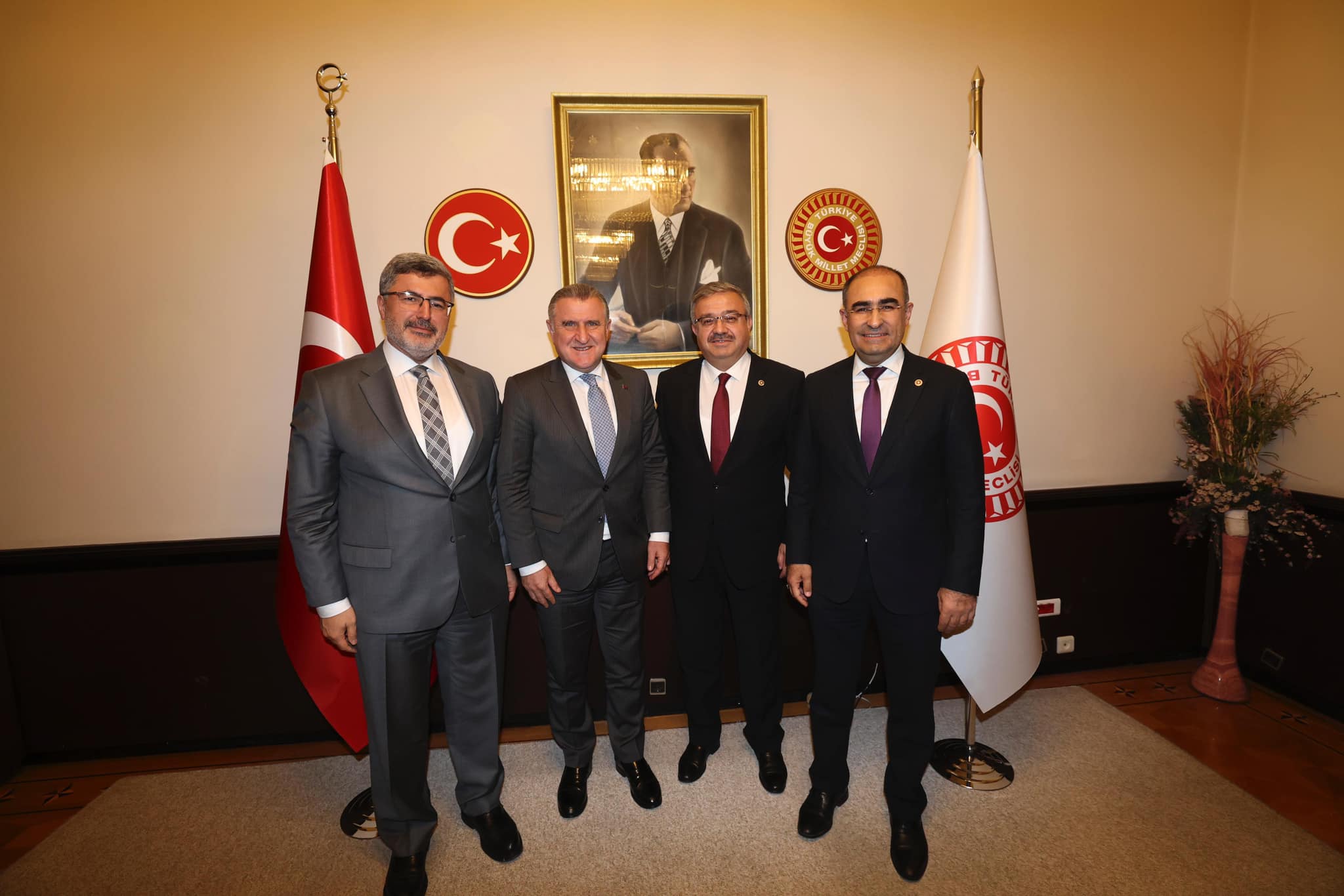 AK Parti Afyonkarahisar Milletvekilleri Ali Özkaya, İbrahim Yurdunuseven ve Hasan