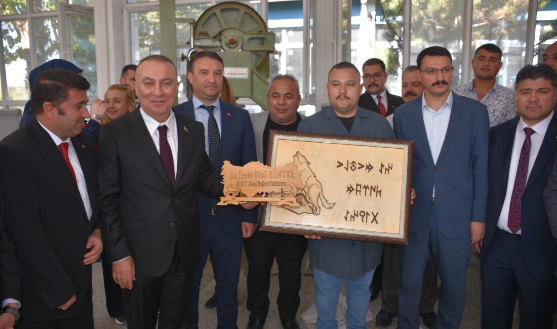 MHP Genel Başkan Yardımcısı İzzet Ulvi Yönter, Türkiye'nin geleceğini planladıklarını
