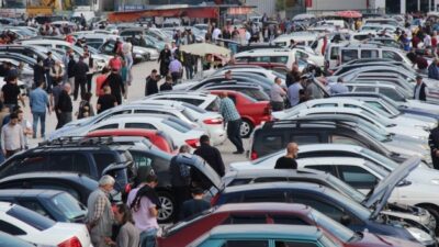 Trafiğe kaydı yapılan taşıt sayısı bir önceki aya göre yüzde