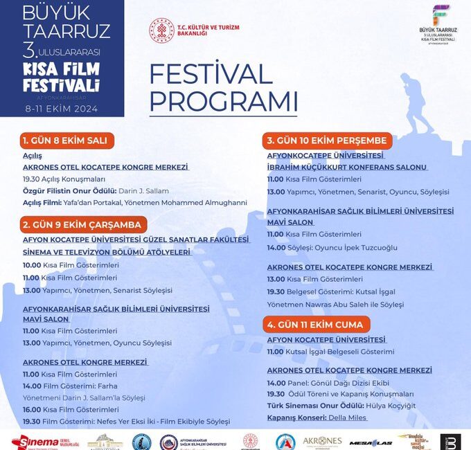 Kültür ve Turizm Bakanlığı himayesinde Afyonkarahisar Valiliği tarafından düzenlenen ve