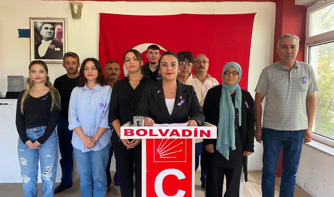 CHP Bolvadin İlçe Kadın Kolları Başkanı Özlem Ergün Kumru; ‘11