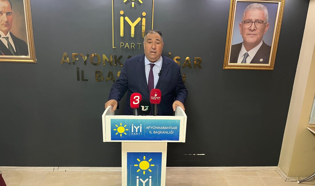 
İyi Parti Afyonkarahisar İl Başkanı Muhammet Mısırlıoğlu’nun da gündeminde kadın