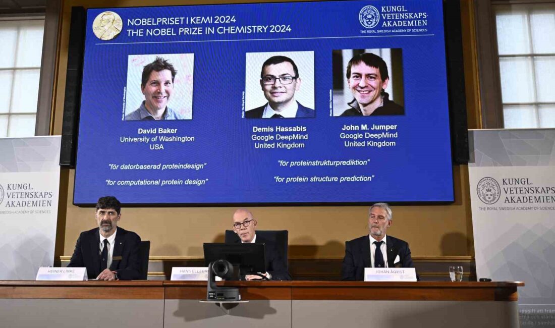 2024 NOBEL KİMYA ÖDÜLÜ'NE PROTEİN TASARIMI ALANINDAKİ ÇALIŞMALARINDAN DOLAYI BİLİM
