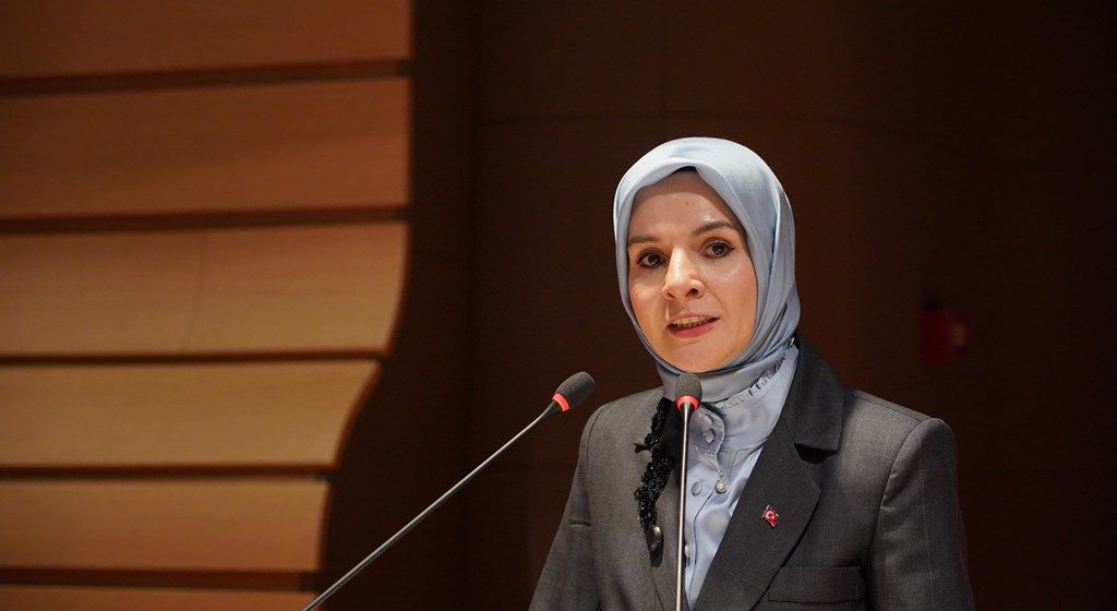
Aile ve Sosyal Hizmetler Bakanı Mahinur Özdemir Göktaş, İsrail'in, Filistin