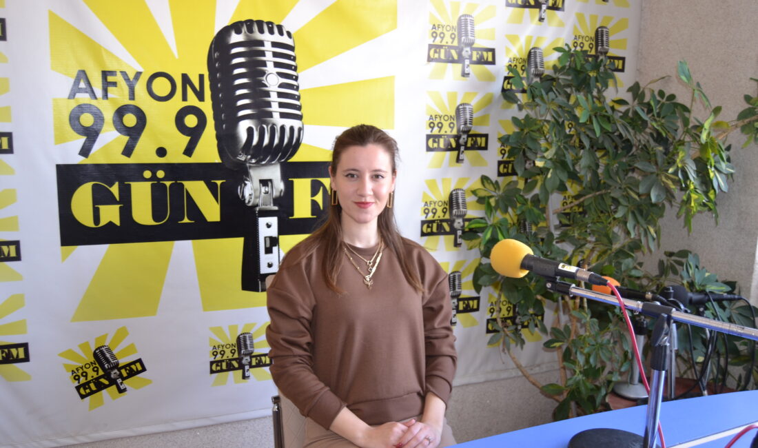 Alo Diyet Afyon Şube Yöneticisi Diyetisyen Beyza Yağcıoğlu Gün FM’in