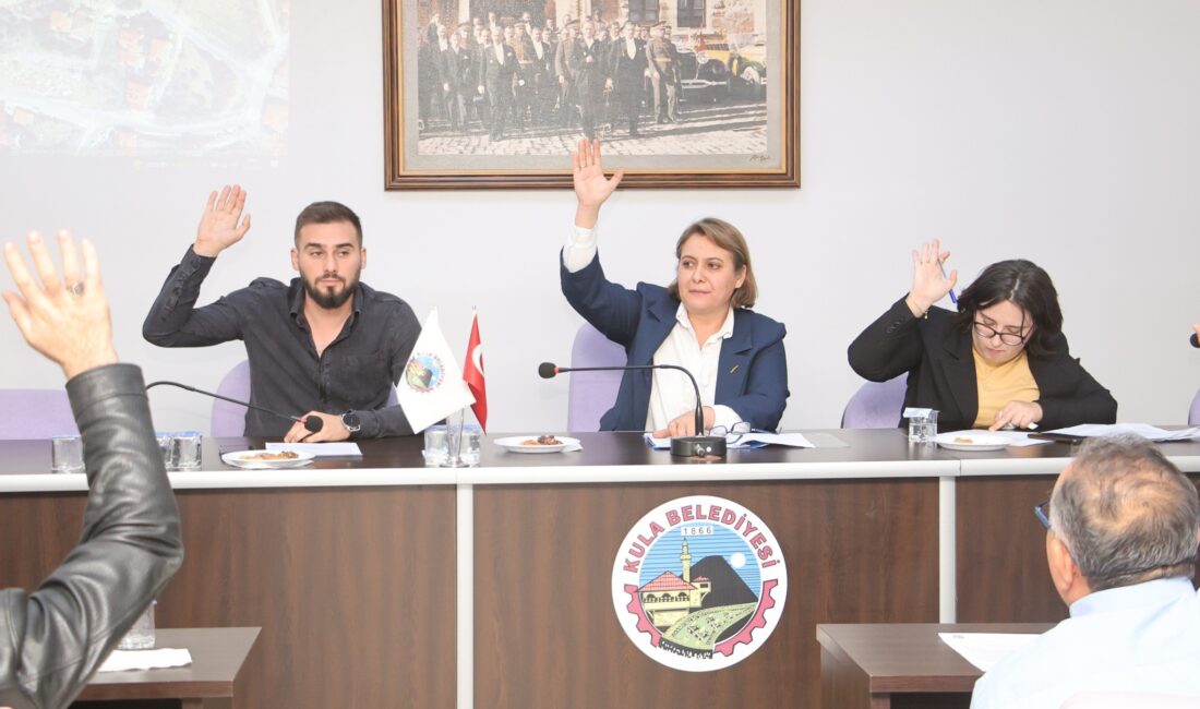   Kula Belediye Meclisi’nin Ekim ayı olağan toplantısında alınan kararlar