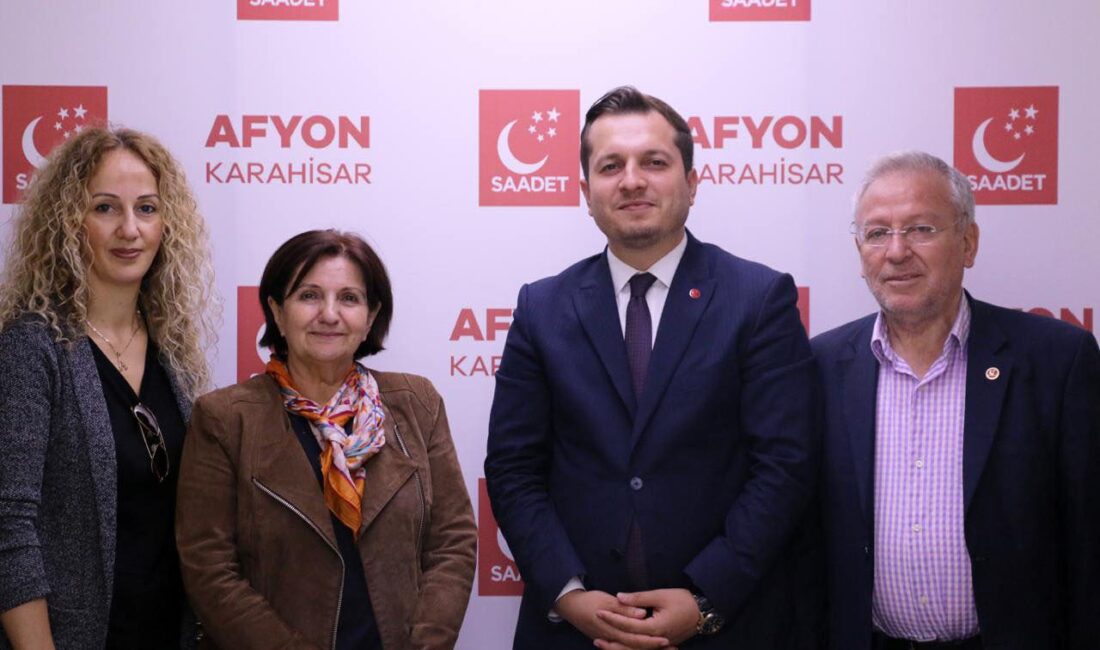 Cumhuriyet Halk Partisi Afyonkarahisar Kadın Kolları Başkanı Makbule Abay, Saadet