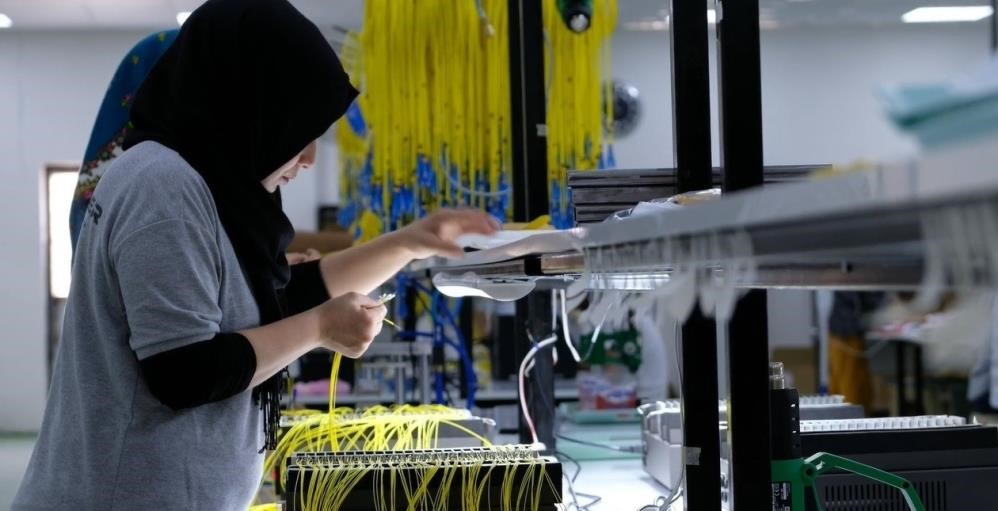Sanayi, inşaat ve ticaret-hizmet sektörleri toplamında ücretli çalışan sayısı 2024
