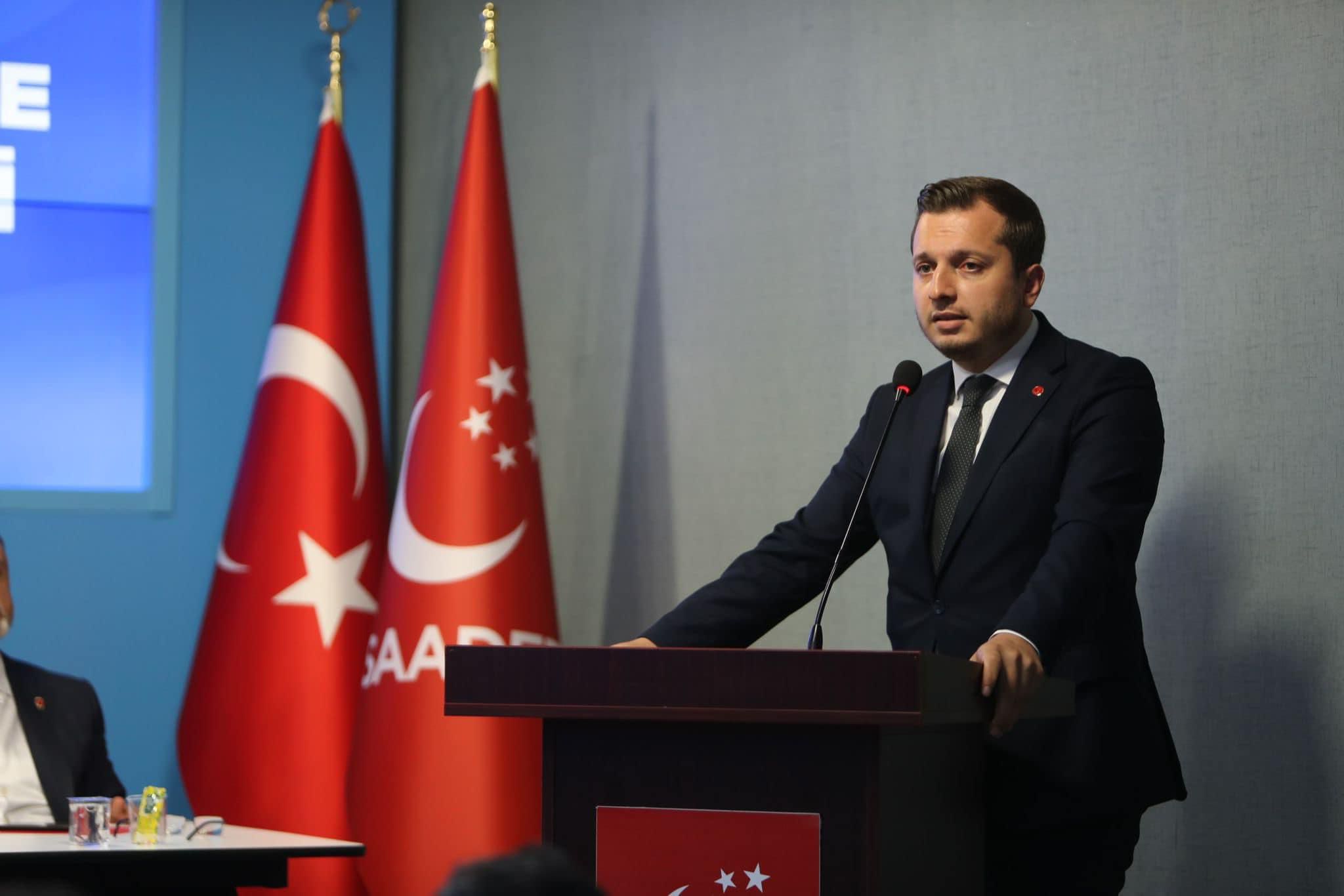 Saadet Partisi Afyonkarahisar İl Başkanı Beytullah Karataş, Cumhuriyet'in Kuruluşunun 101.