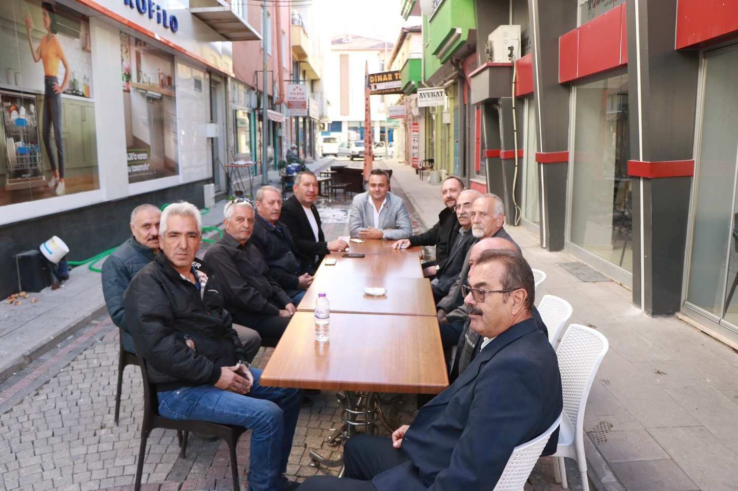 Cumhuriyet Halk Partisi Afyonkarahisar İl Başkanı Faruk Duha Erhan, Dinar