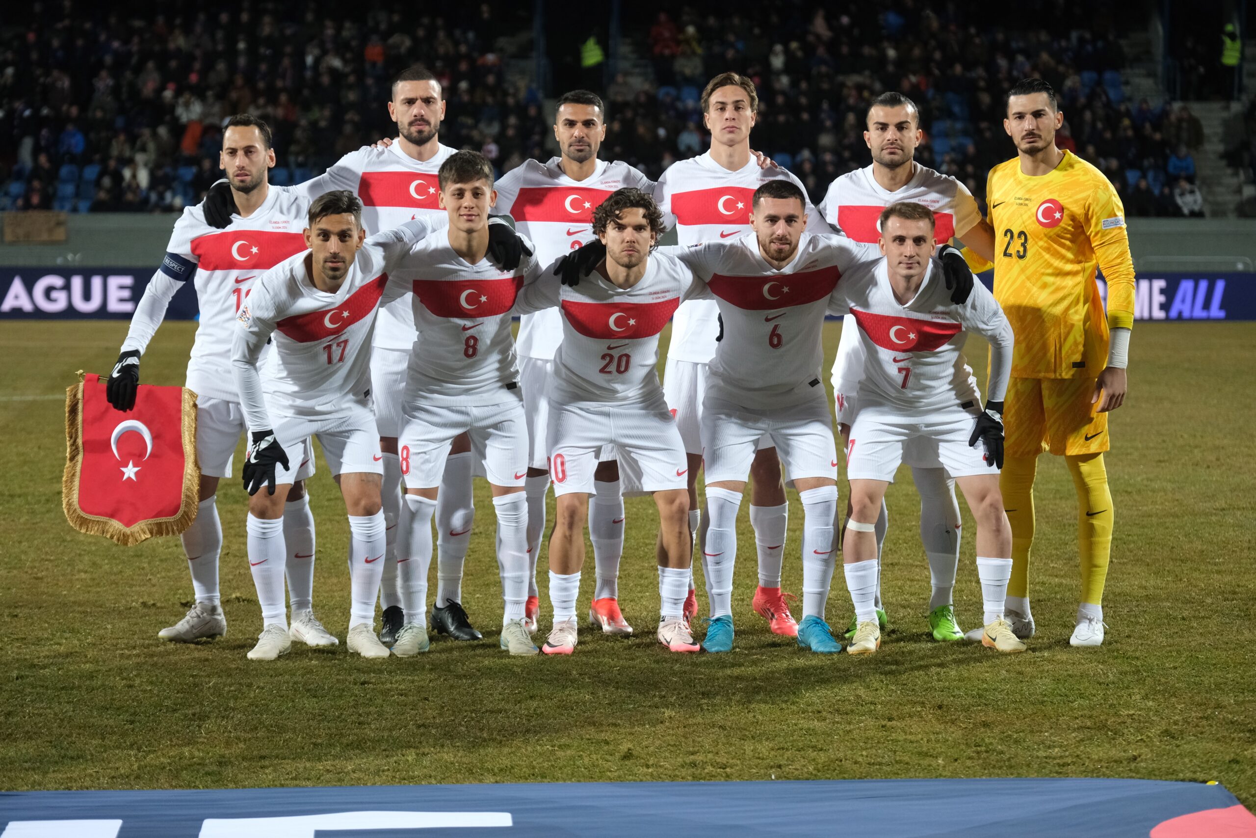  UEFA Uluslar Ligi'nde İzlanda'yı deplasmanda 4-2 mağlup eden A Milli Futbol