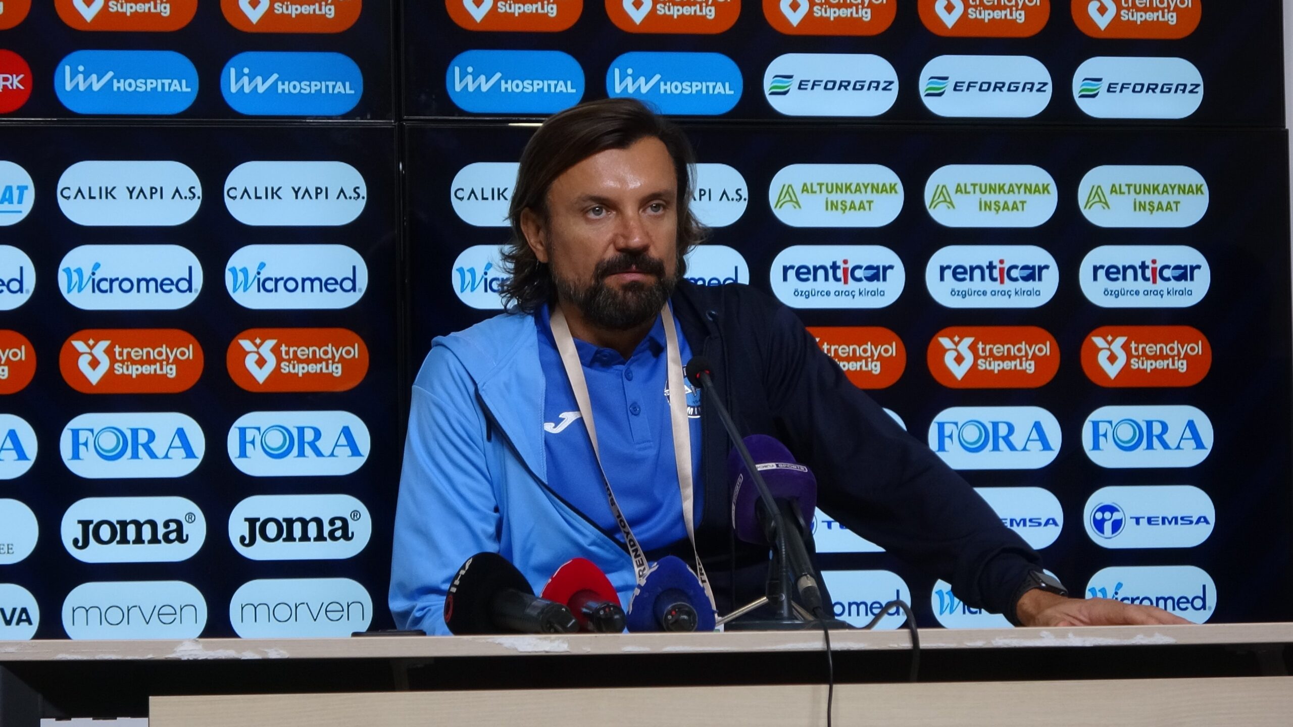 Adana Demirspor Teknik Sorumlusu Serkan Damla, Sivasspor maçının ardından yaptığı