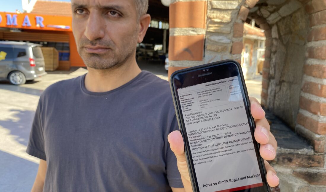 İzmir’in Menderes ilçesinde yaşayan temizlik işçisi, fatura ödemek için mobil