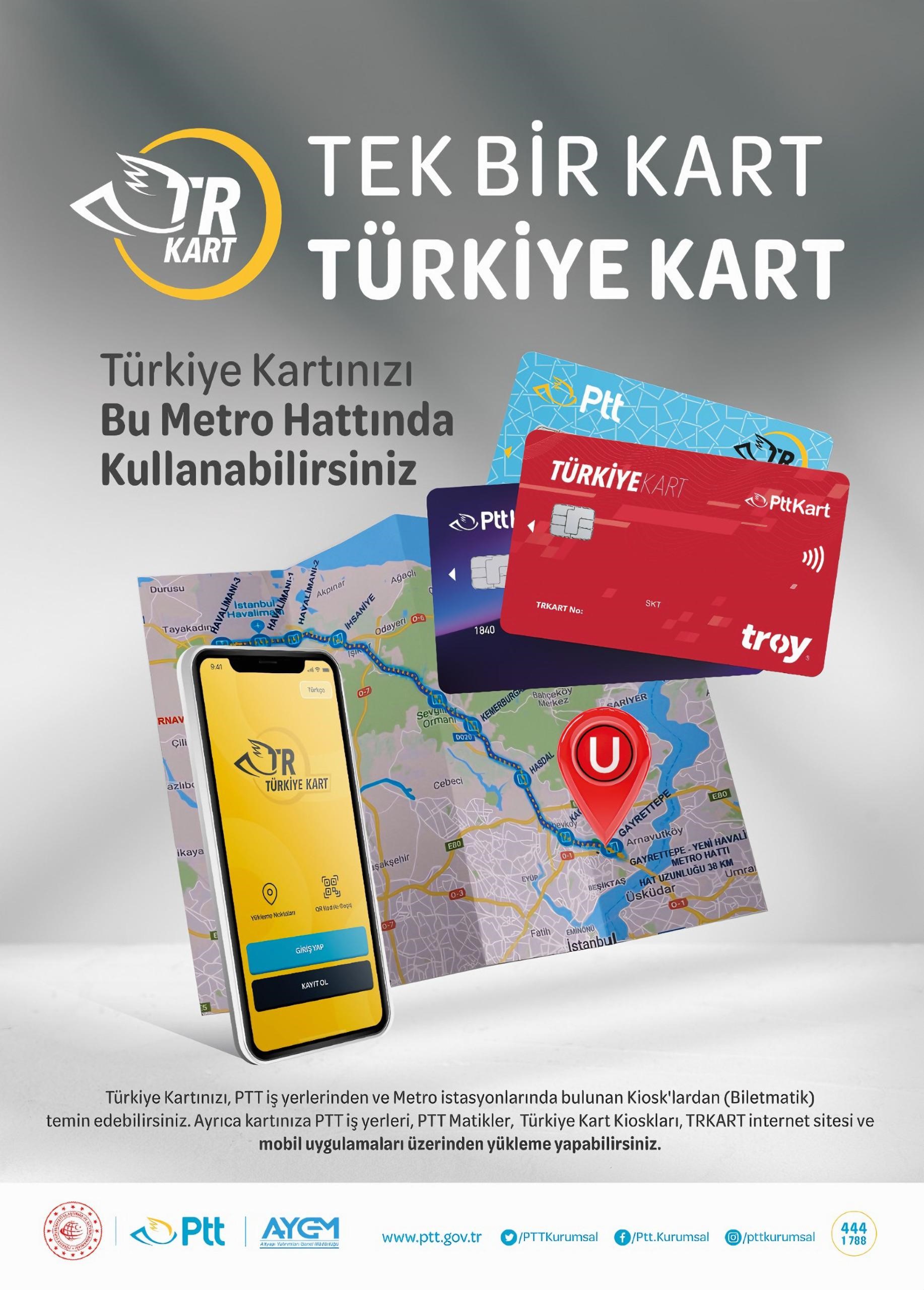  Ulaştırma ve Altyapı Bakanı Abdulkadir Uraloğlu, Türkiye Kart'ın pilot illerde