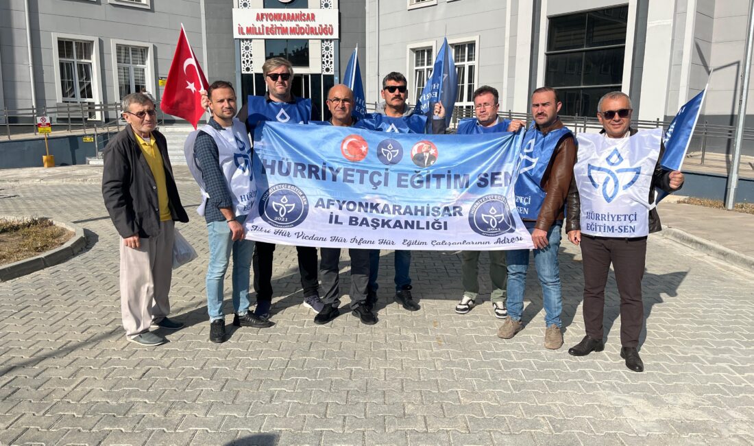 Hürriyetçi Eğitim Sen Afyonkarahisar İl Temsilcisi Nizamettin Şenol, “Mevcut içeriğiyle
